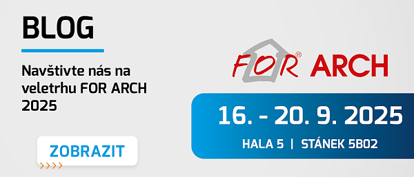 Navštivte nás na veletrhu FOR ARCH 2025