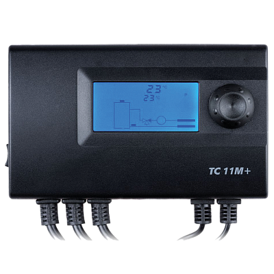 Regulátor pro ovládání čerpadla a třícestného ventilu