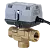 Motorický ventil se spínacím kontaktem, třícestný